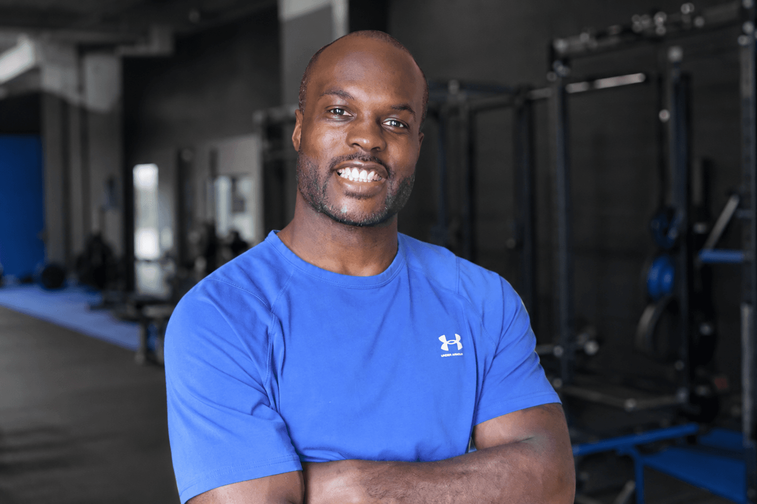 Chris Lingham at a performance training facility